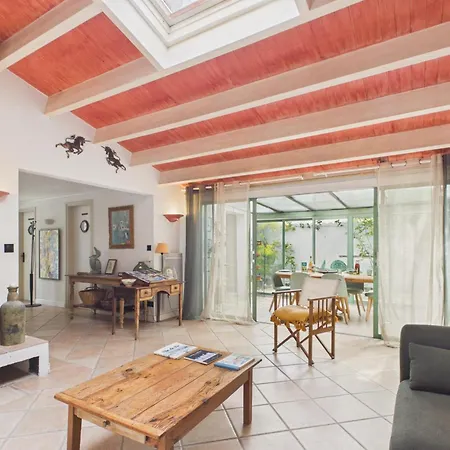800m De La Plage, Maison Pour 7 Avec Jardin