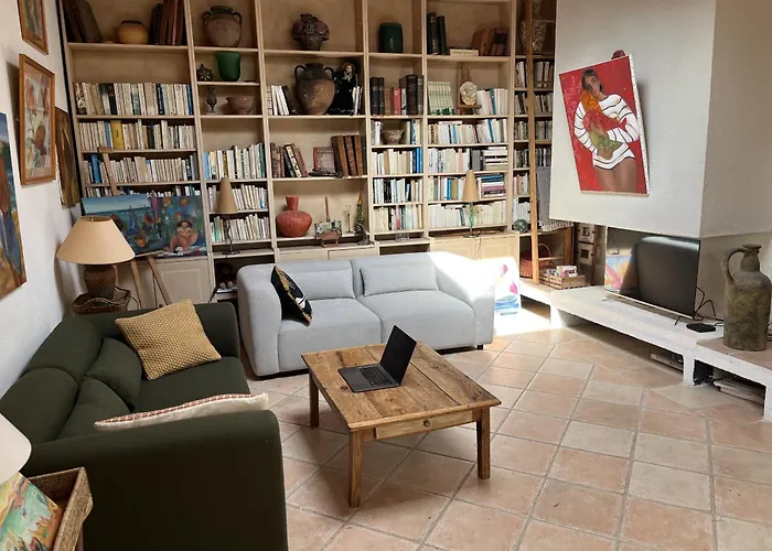 펜션 800m De La Plage, Maison Pour 7 Avec Jardin *