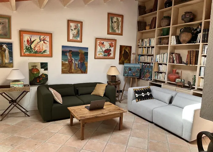 بيت للعطل 800m De La Plage, Maison Pour 7 Avec Jardin