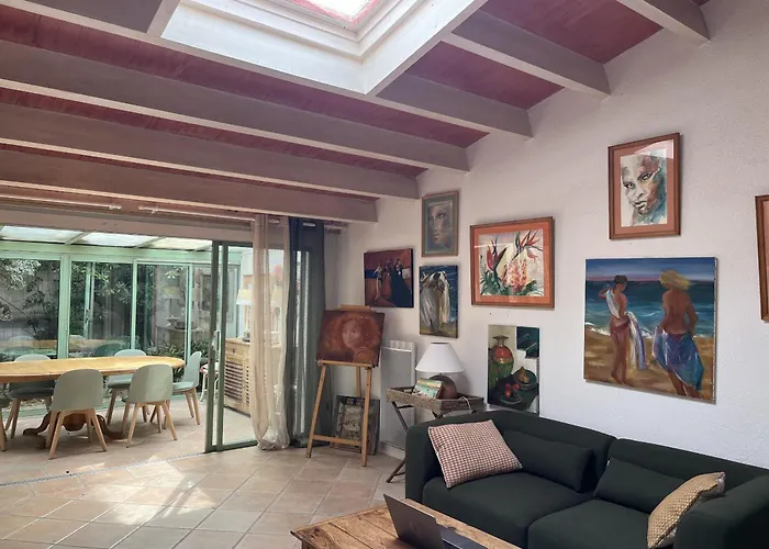 800m De La Plage, Maison Pour 7 Avec Jardin * Les Portes-en-Re