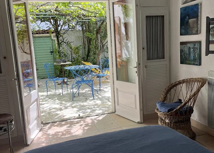 펜션 800m De La Plage, Maison Pour 7 Avec Jardin *