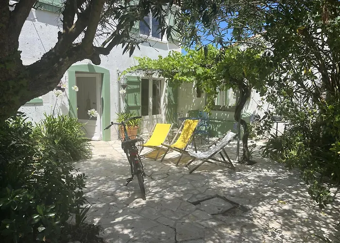 800m De La Plage, Maison Pour 7 Avec Jardin * Les Portes-en-Re